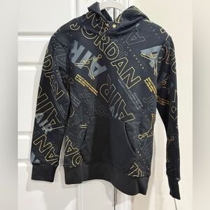 Air Jordan Hoodie All Over Print Air Jump man Hoodie Sweatshirt Youth Boys Sz M